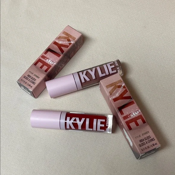 Kylie Cosmetics High Gloss Lip Gloss Duo - Brown and Red - Picture 14 of 14